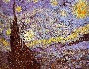Vincent Van Gogh Starry Night oil on canvas